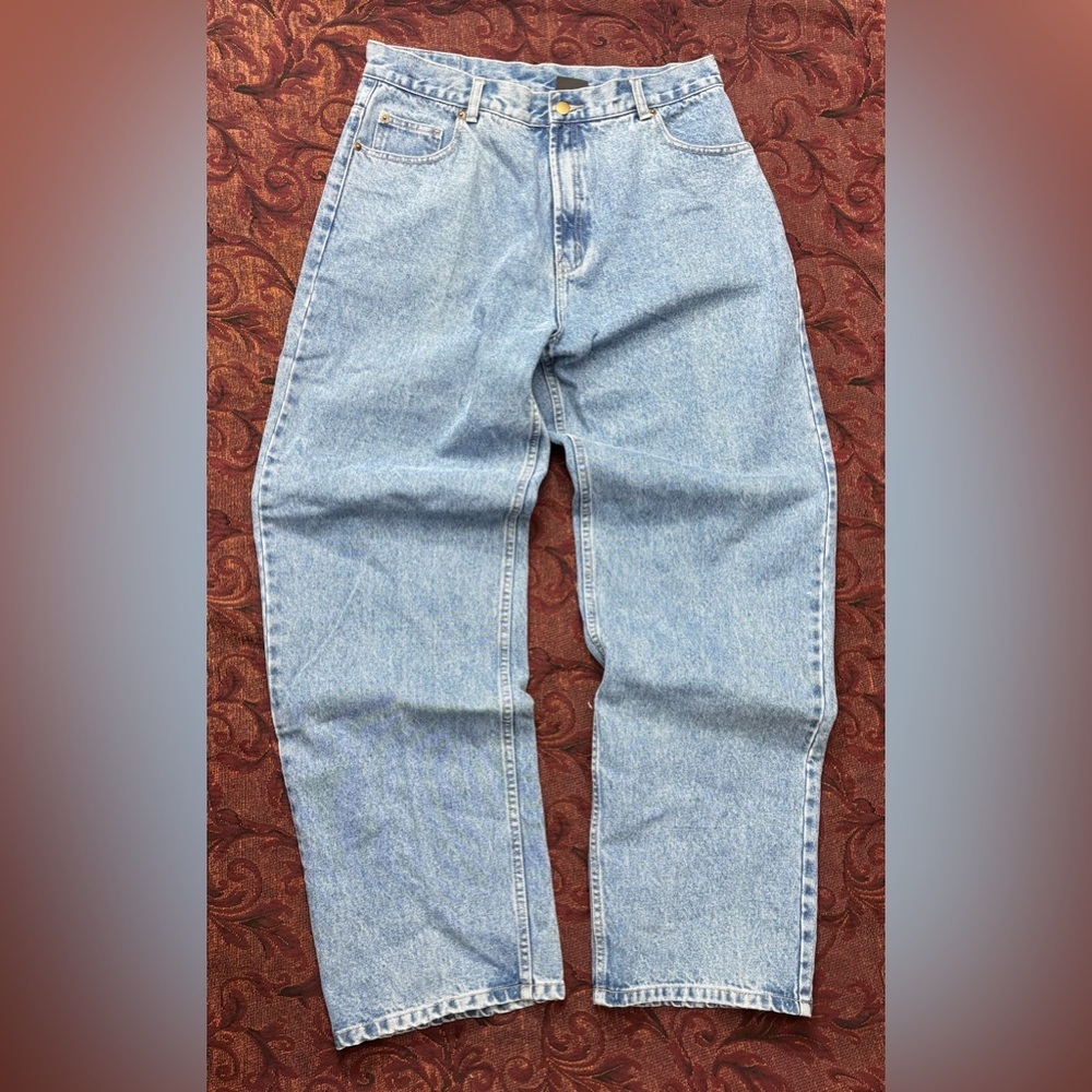 Y2K Relaxed Piping Hot Jeans